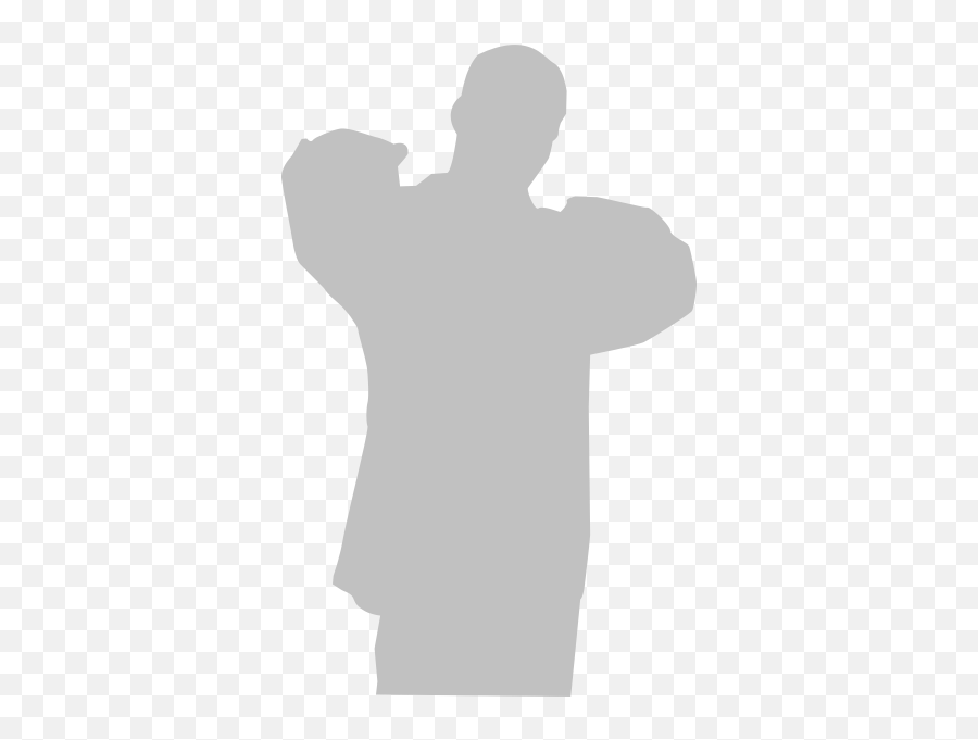 Silhouette Vector Illustration Of - Png Rapero Silueta Emoji,Star Punch Emoji