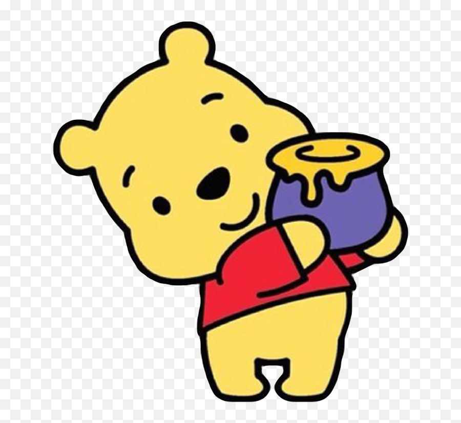 Pooh - Honey Winnie The Pooh Cute Emoji,Honey Emoji Iphone