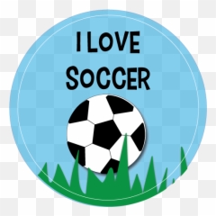 Love Soccer Clipart - Clip Art Kids Soccer Emoji,Soccer Mom Emoji