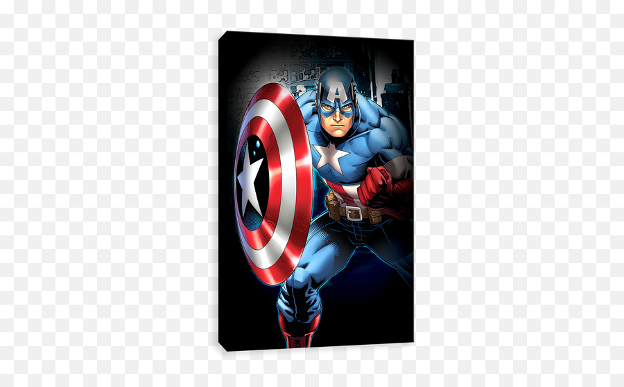 Captain America Poster - Marvel Universe Live Captain America Emoji,Captain America Emoji