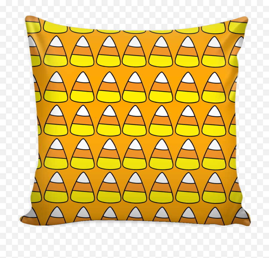 Halloween Candy Corn Pattern Pillow - Cushion Emoji,Candy Corn Emoji