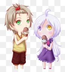Hellosummer Summer Kids Eating Ice Girl - Cartoon Emoji