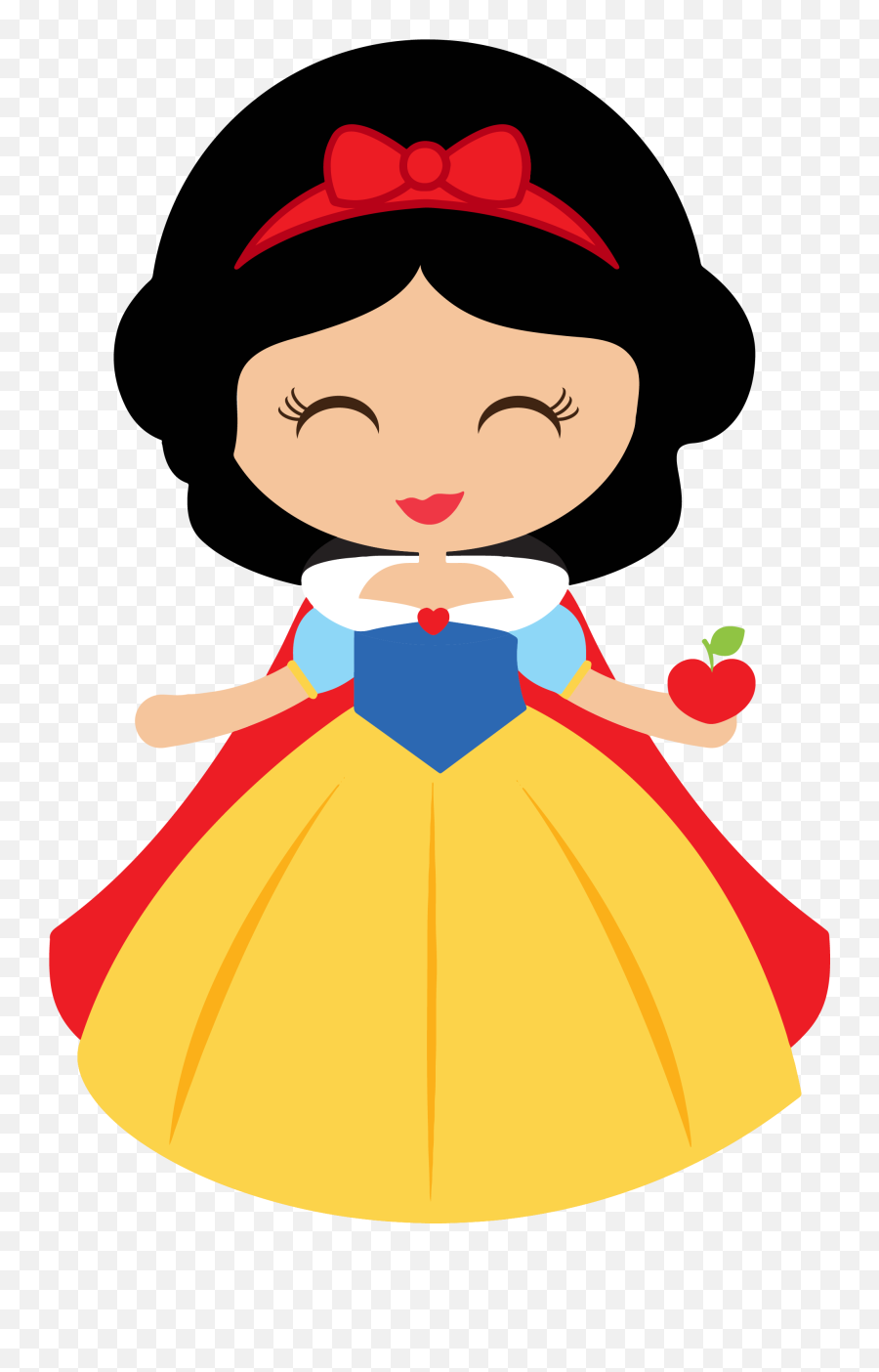 Baby Disney Princess Snow White Clipart - Cute Snow White Clipart Emoji,Snow White Emoji