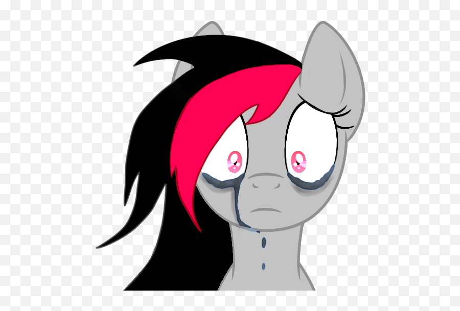 Download Crying Emo Oc Oc - Cartoon Png Image With No Cartoon Emoji,Crying Jordan Emoji