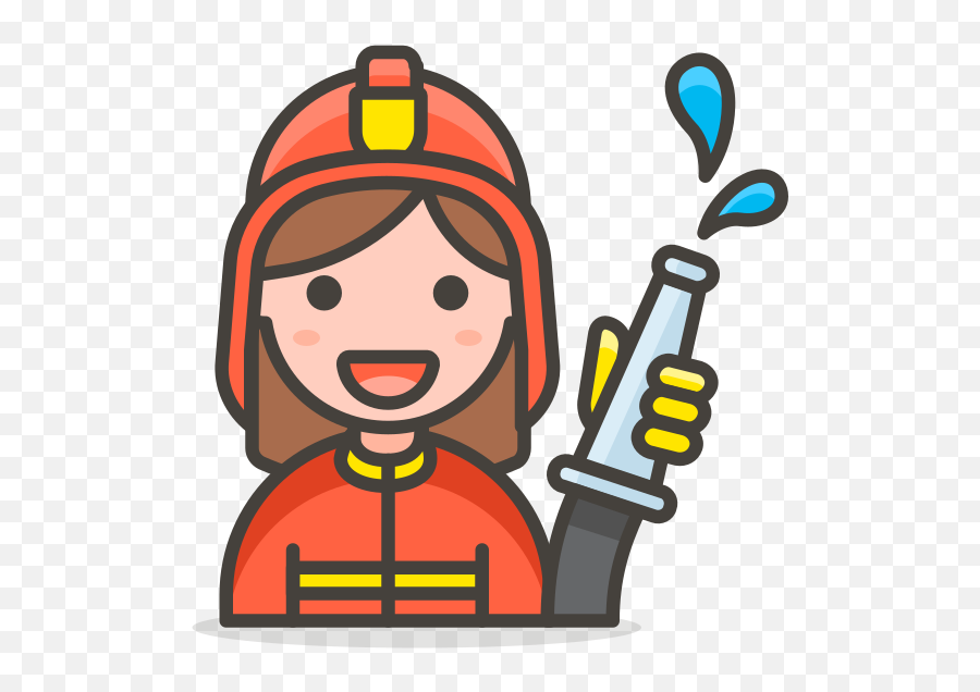 186 - Woman Firefighter Png Emoji,Snapchat Emoji Art