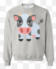 Cow Emoji Sweatshirt u2013 Wind Vandy - Sweater