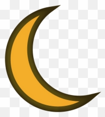 Crescent Moon Emoji Clipart - Graphics,Crescent Moon Emoji Png