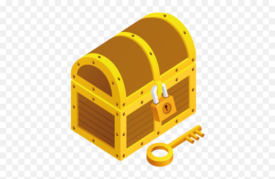 Treasure Chest Icon - Treasure Chest Icon Emoji,Treasure Emoji