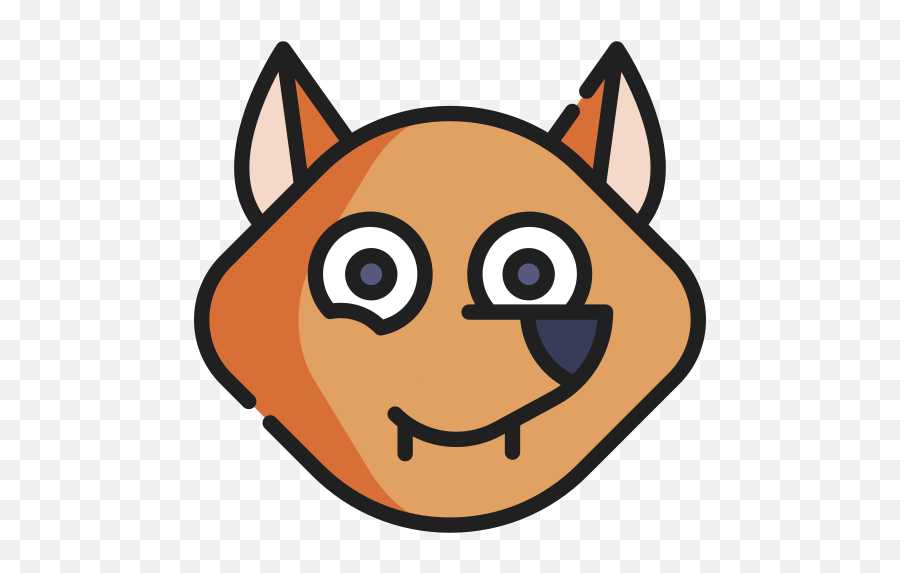Werewolf - Happy Emoji,Werewolf Emoji