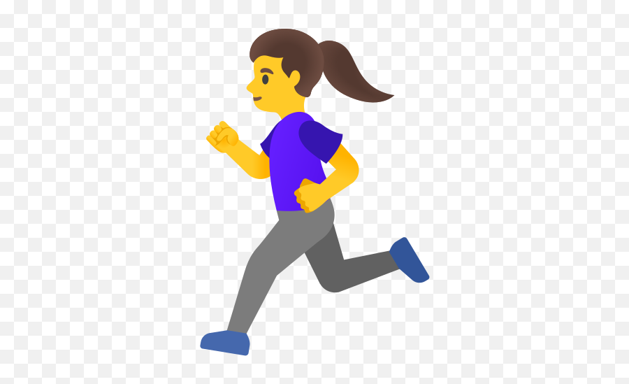 Woman Running Emoji - Black Man Running Emoji,Animated Emoji For Android