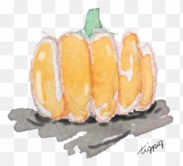 Pumpkin - Transparent Png Original Size PNG Image Winter Squash Emoji