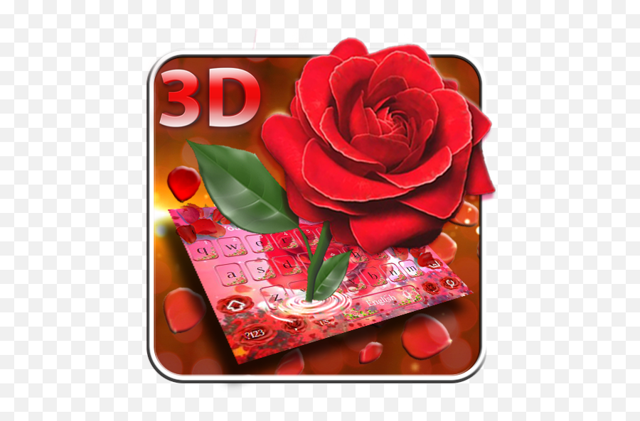 Elegant Rose Garden 3d Keyboard - App Su Google Play Lovely Emoji,Roses Emoticon