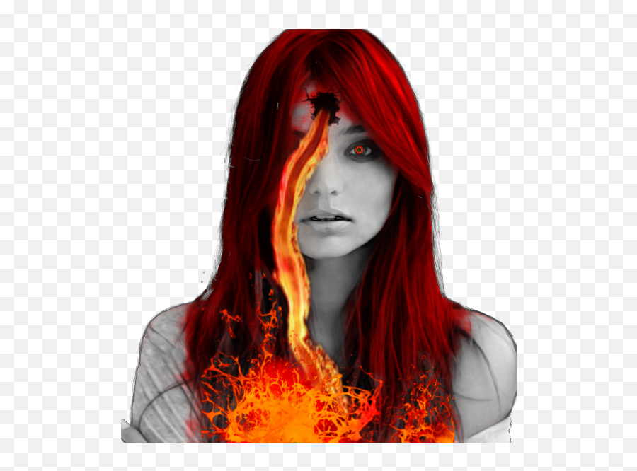 The Most Edited Fire - Face Picsart Miranda Kerr Black And White Emoji,Hair On Fire Emoji