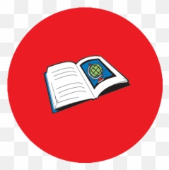 Customised Open Book Stickers 35 per sheet 37mm - Hard Emoji