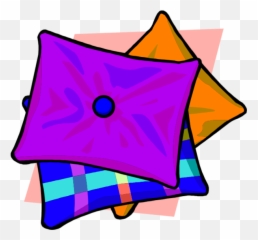 Pillow Clipart - Clip Art Library Pillows Clipart Png Emoji,Turtle Emoji Pillow