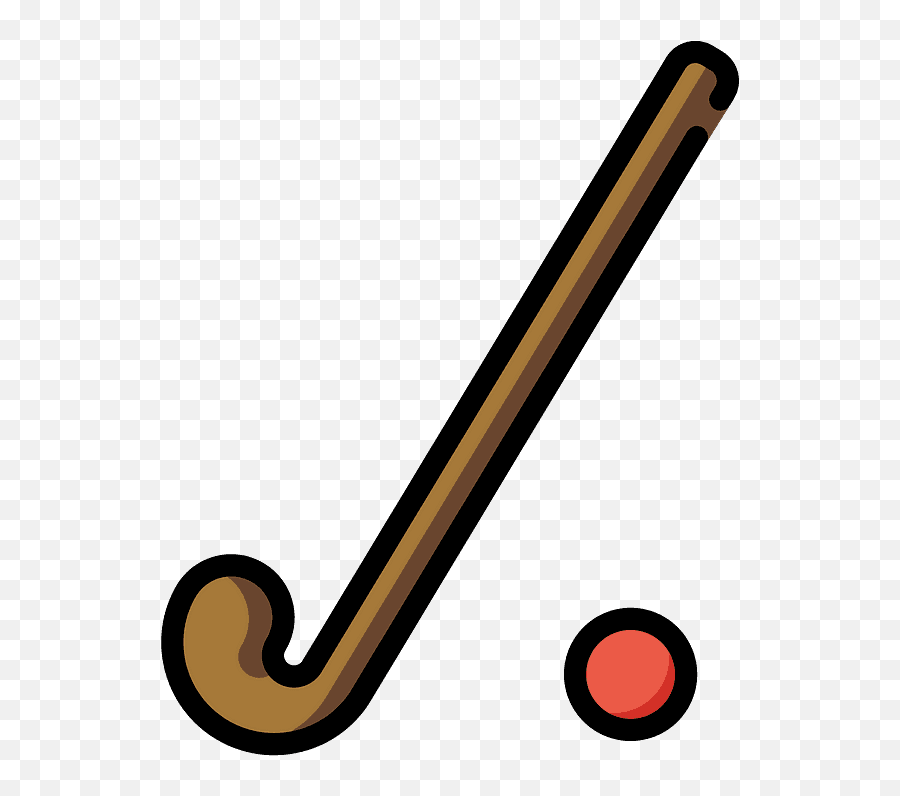 Field Hockey Emoji Clipart - Simbolo De Hockey Sobre Césped,Hockey Emojis