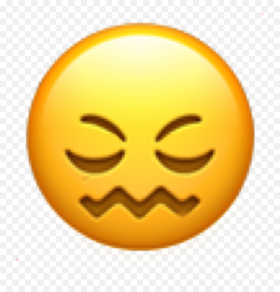 Emoji Sad Angry Depressed Sticker - Happy,Sad Angry Emoji