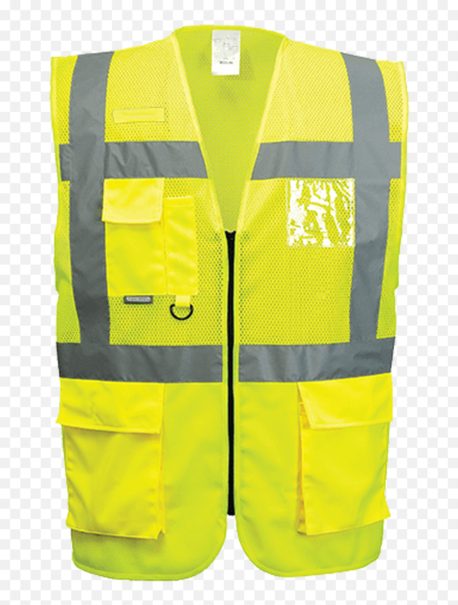 Portwest C496 Madrid Executive Hi - Vis Vest Portwest C496 Emoji,Hawaii Emoji Express