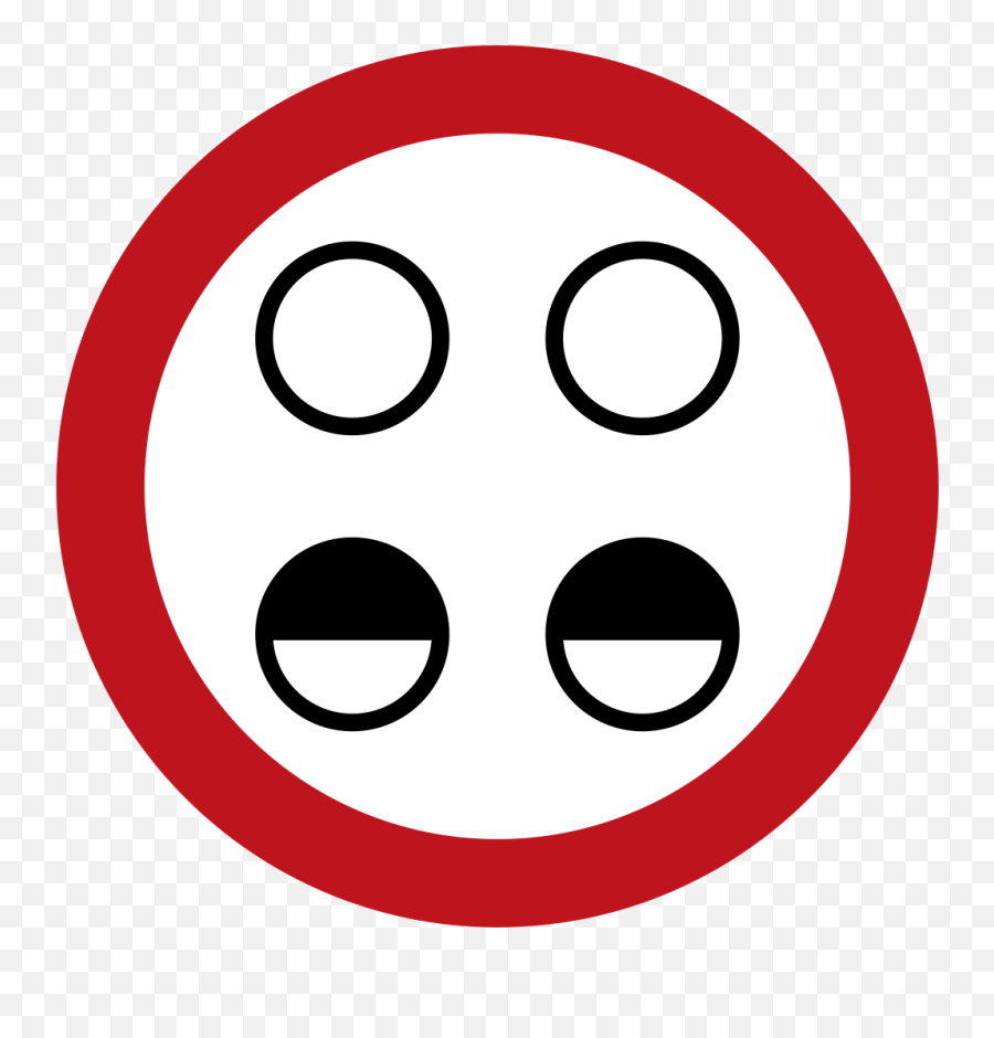 Colombia Road Sign Sr - Disabled Road Signage Emoji,Smileys Emoticons Text