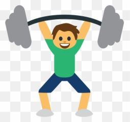 Emojione1 1f3cb - 10 Class Math Scheme 2020 Emoji,Monkey Emoji