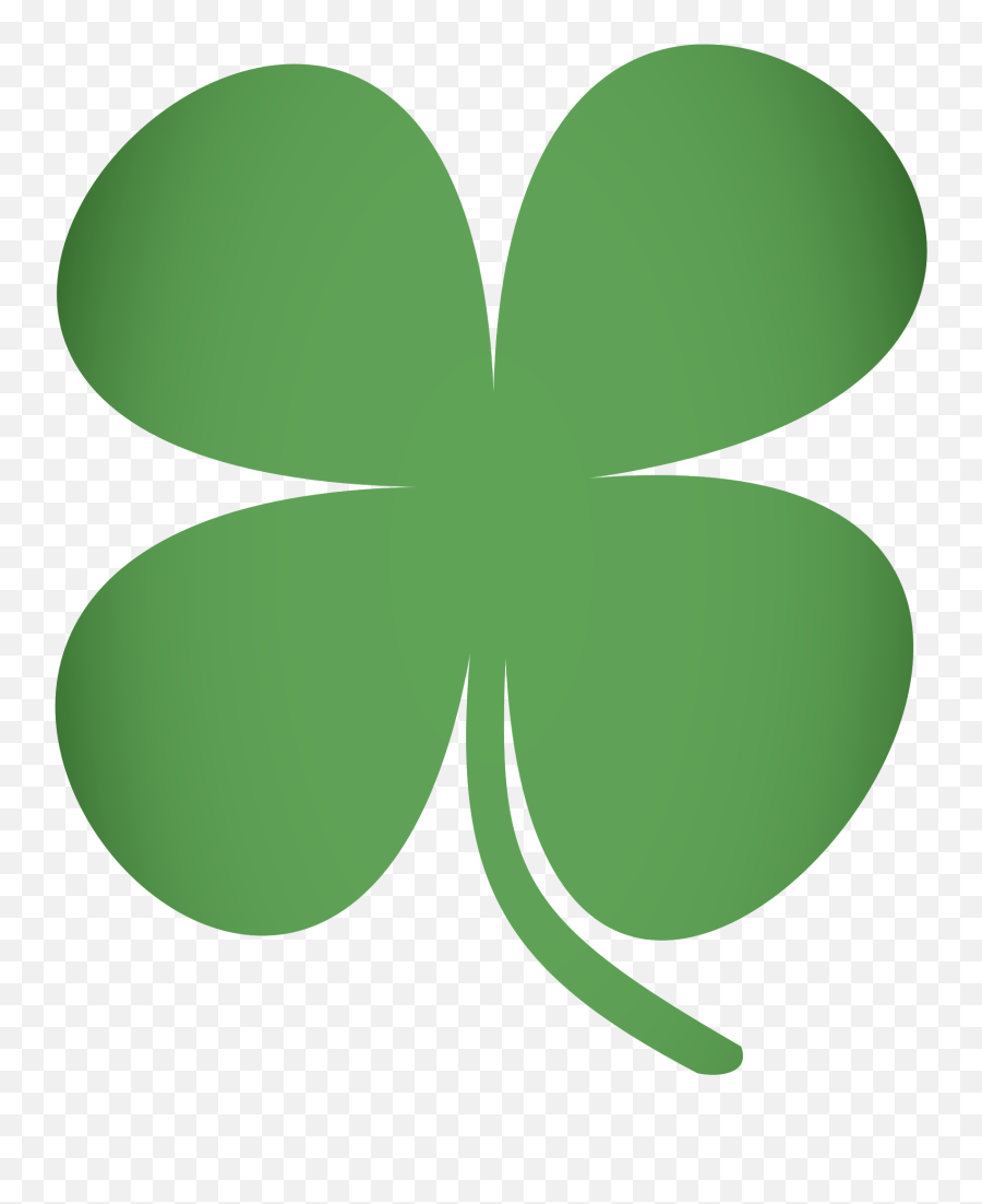 Shamrock Png - Transparent Four Leaf Clover Clipart Emoji,Northern Ireland Flag Emoji