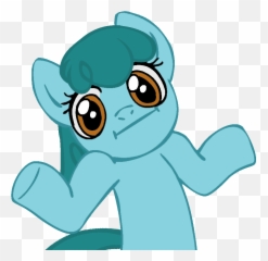 Medley Shrug - Mlp Emoji