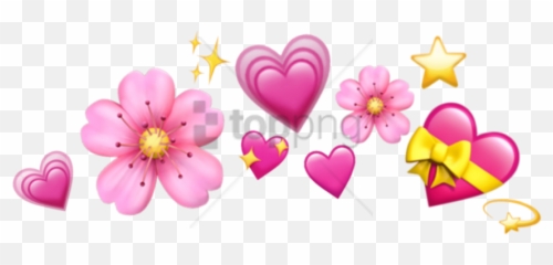 Love Png Emoji 2 Image - Heart Crown