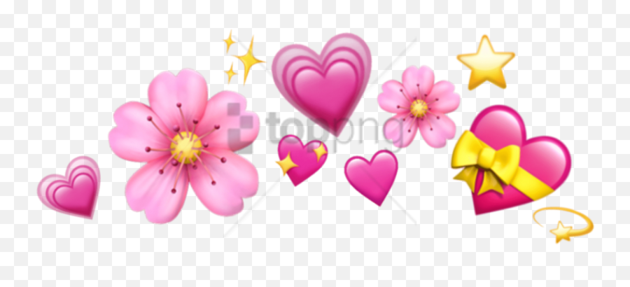 Love Png Emoji 2 Png Image - Heart Emoji Crown Png,Emoji 2