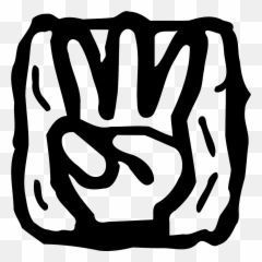 Countdown Finger Three Hand Counting - Emoji