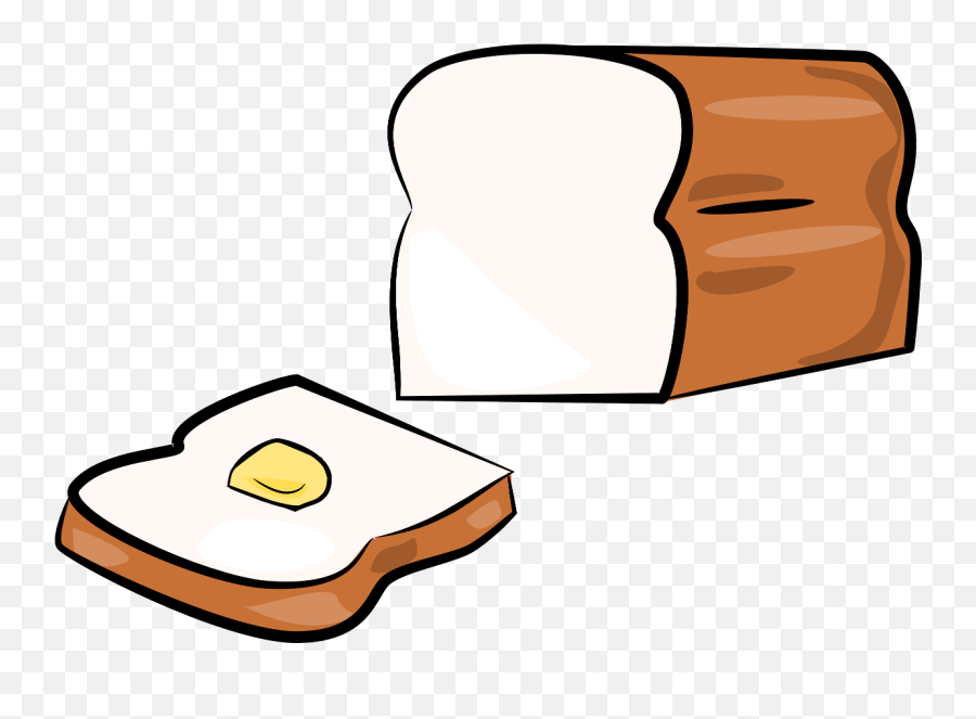 Bread Clipart Image 7 - Bread And Butter Clipart Emoji,Loaf Emoji