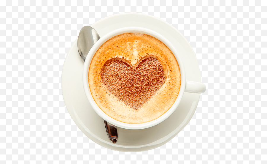 Coffee Heart - Formas En La Espuma Del Cafe Emoji,Coffee And Heart Emoji