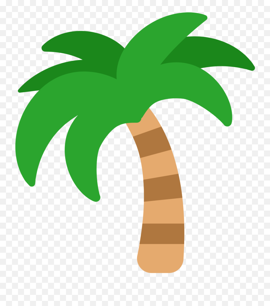 Fxemoji U1f334 - Palm Tree Emoji Vector,Palm Tree Emoji