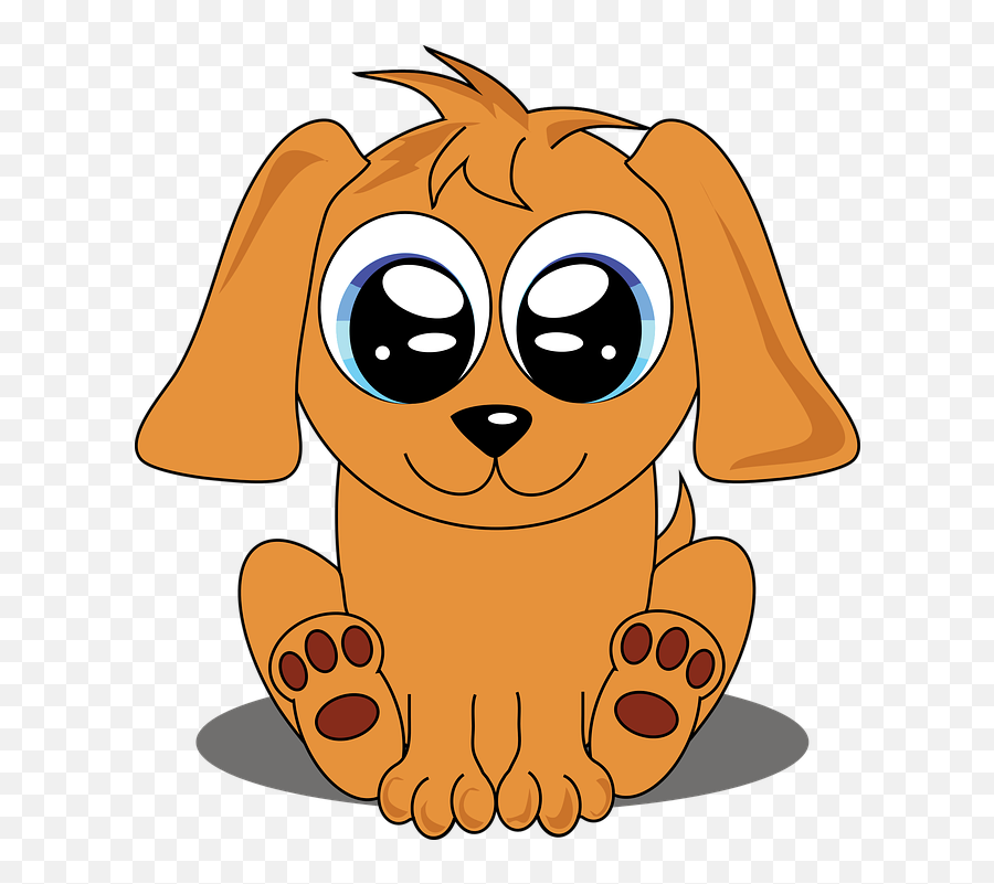 Free Cartoon Dog Transparent Download - Cute Cartoon Dogs Png Emoji,Cute Dog  Emoji - free transparent emoji 