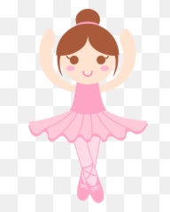 Free Dancing Girl Png Download Free Clip Art Free Clip Art - Easy Ballerina Cartoon Drawing Emoji,Dancing Girls Emoji