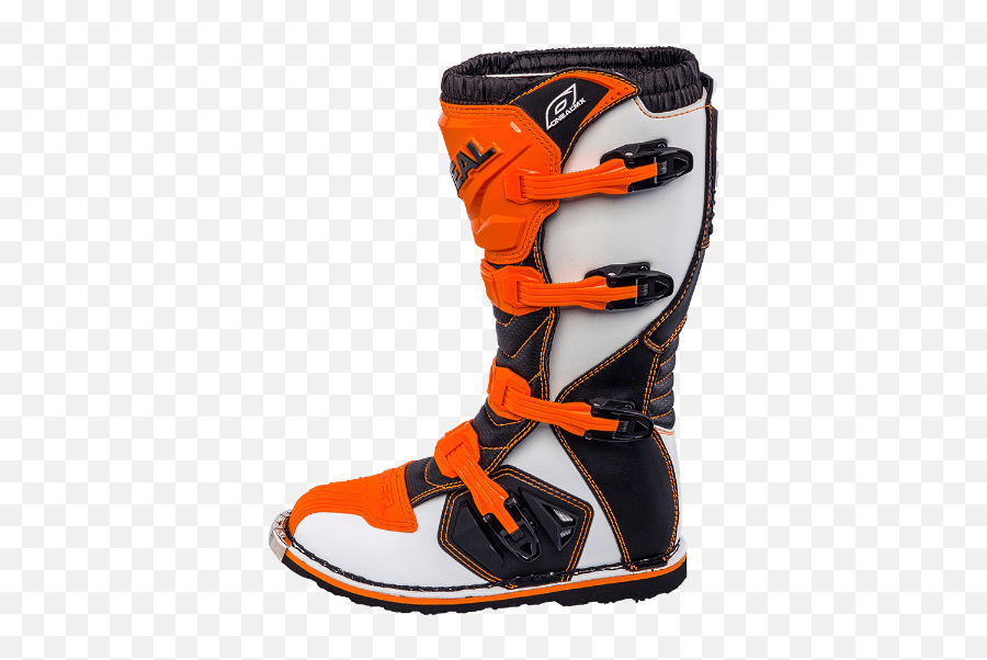 Oneal Rider Eu Motocross Boots Orange - Buty O Neal Pomaraczowe Emoji,Snake And Boot Emoji