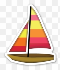 Sailboat - Emojis De Barco,Ski Emoji