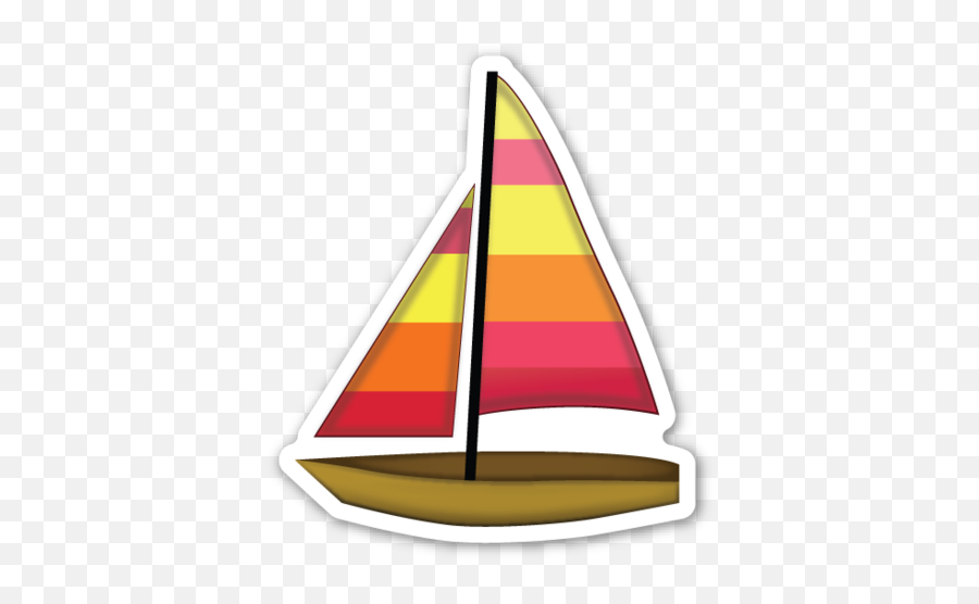 Sailboat - Emojis De Barco,Ski Emoji