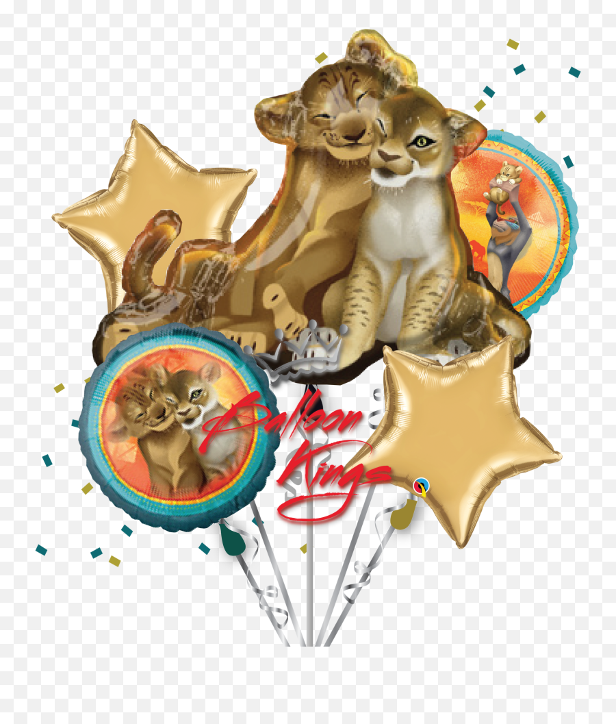 Lion King Bouquet - Balloon Emoji,Lion King Emoji