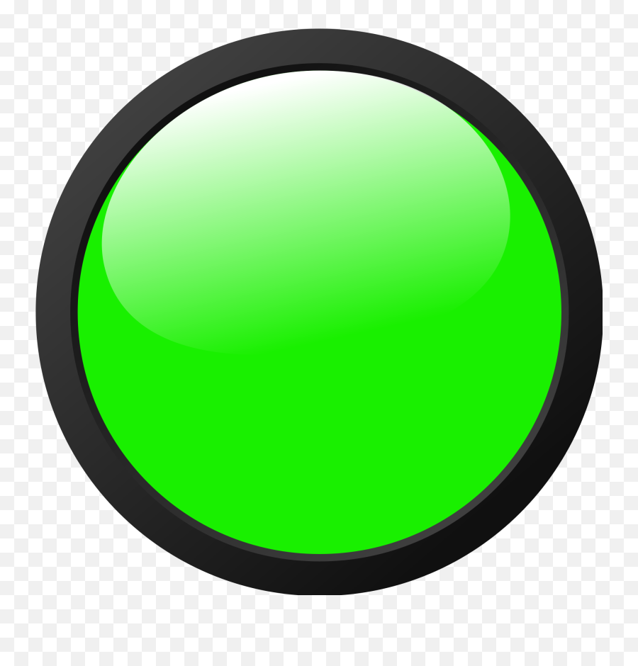 Green Traffic Light Icon Clipart - Green Traffic Light Icon Emoji,Green Light Emoji