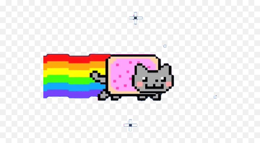 Top Nyan Cat Stickers For Android Ios - Nyan Cat Gif Png Emoji,Nyan Cat Emoji