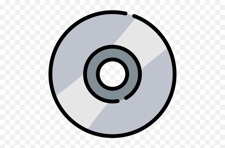 Compact Disc - Free Music Icons Circle Emoji,Cd Man Emoji