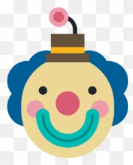 funny head Clown interface Face Comedy user laughter icon - User Funny Icon Emoji