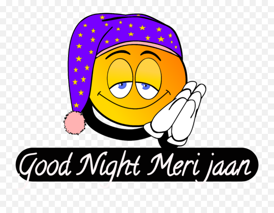 Good Night Good Morning - Happy Emoji,Good Night Emoji