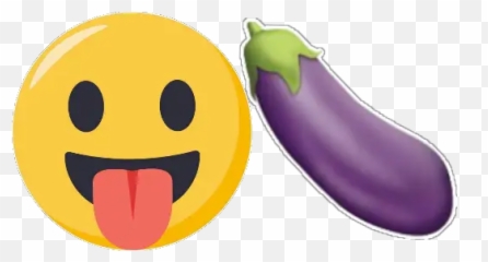 Crazy Emojis Stickers For Whatsapp,Eggplant Emoticon