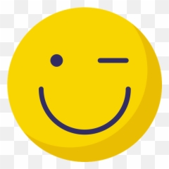 Twinkle Emotions Emoji Icon Of Flat - Smiley