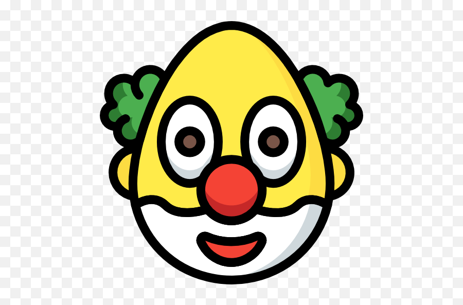 Clown - Smiley Emoji,Killer Clown Emoji