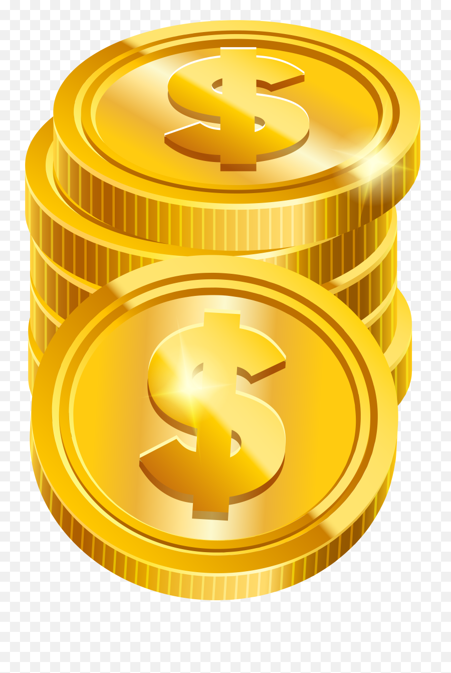 95341 Transparent Free Clipart - Transparent Background Coins Clipart Emoji,Gold Coin Emoji