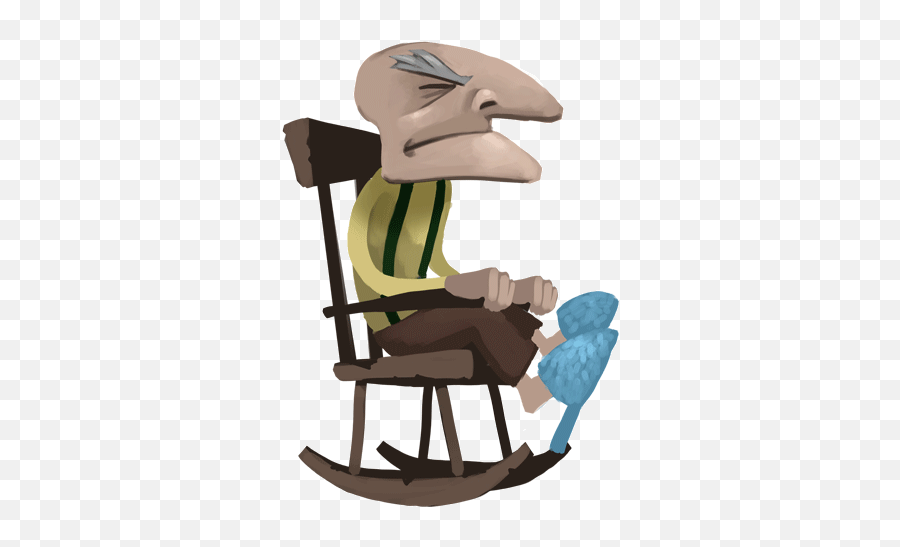 Top Living Off The Grid Stickers For - Old Man Get Off My Lawn Gif Emoji,Rocking Chair Emoji