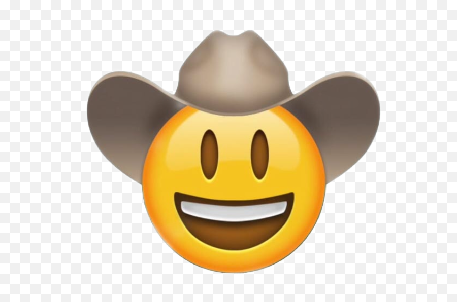 Yeehaw Cowboy Emoji Like Sticker Follow Getbent Vote - Emoji Cowboy Hat Transparent,Vote Emoji