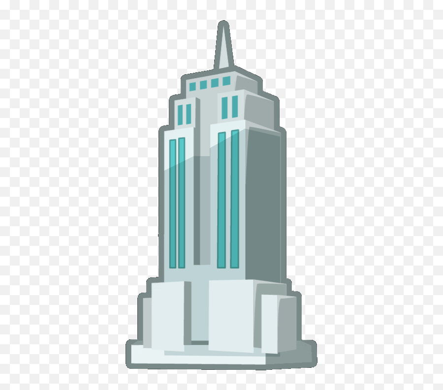 Top K State Stickers For Android Ios - Empire State Building Animated Emoji,Empire State Building Emoji
